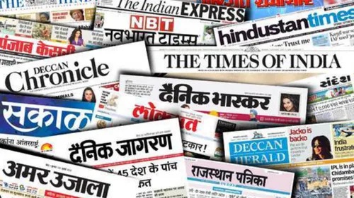Newspaper advertising campaign